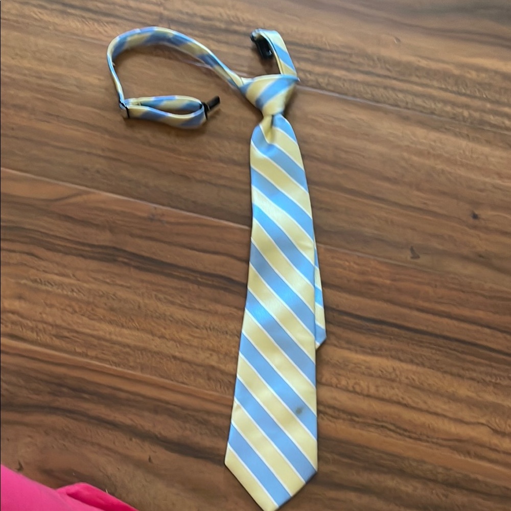 The Children's Place Blue and Yellow Striped Tie